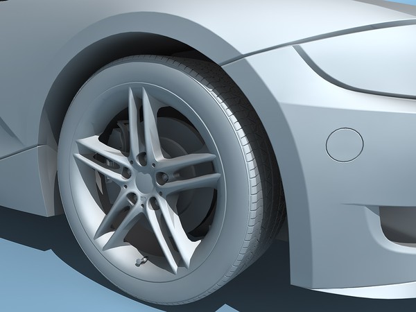 bmw z4 m coupe 3d max - BMW Z4 M Coupe 2006 by TiRex3D