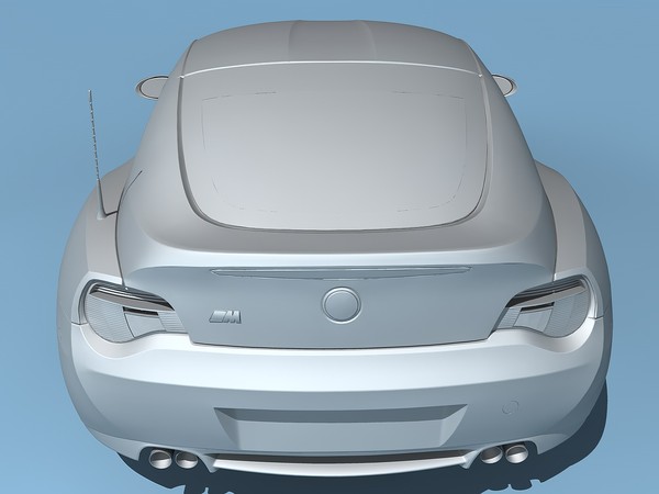 bmw z4 m coupe 3d max - BMW Z4 M Coupe 2006 by TiRex3D