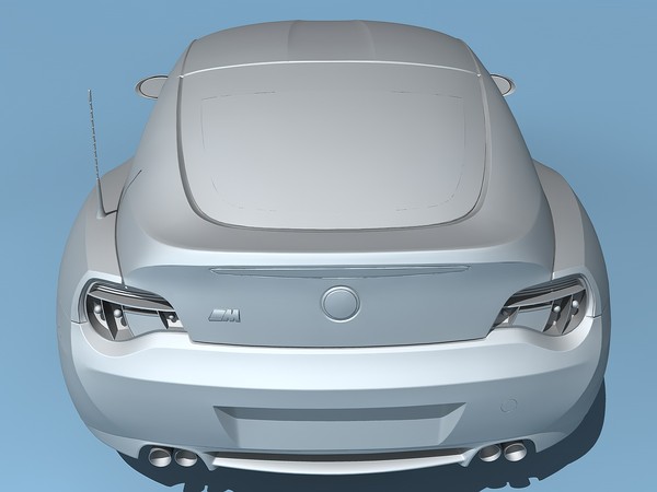 bmw z4 m coupe 3d max - BMW Z4 M Coupe 2006 by TiRex3D