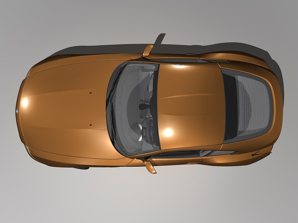 bmw z4 m coupe 3d max - BMW Z4 M Coupe 2006 by TiRex3D