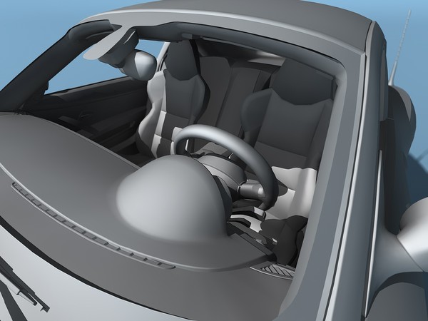 bmw z4 m coupe 3d max - BMW Z4 M Coupe 2006 by TiRex3D