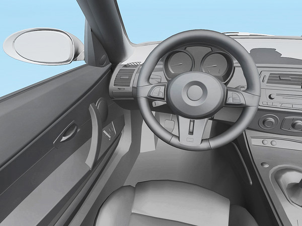 bmw z4 m coupe 3d max - BMW Z4 M Coupe 2006 by TiRex3D
