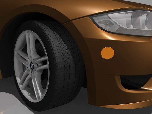 bmw z4 m coupe 3d max - BMW Z4 M Coupe 2006 by TiRex3D