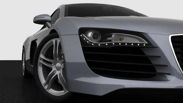 3d model car sports - V8 Supercar by AaronMorse
