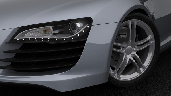 3d model car sports - V8 Supercar by AaronMorse