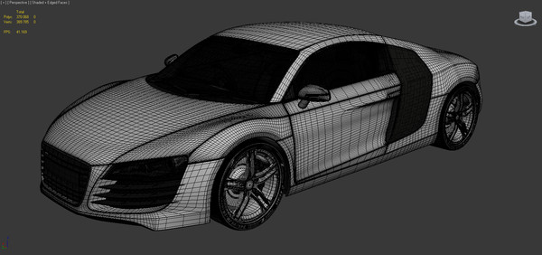 3d model car sports - V8 Supercar by AaronMorse