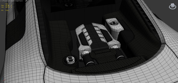 3d model car sports - V8 Supercar by AaronMorse