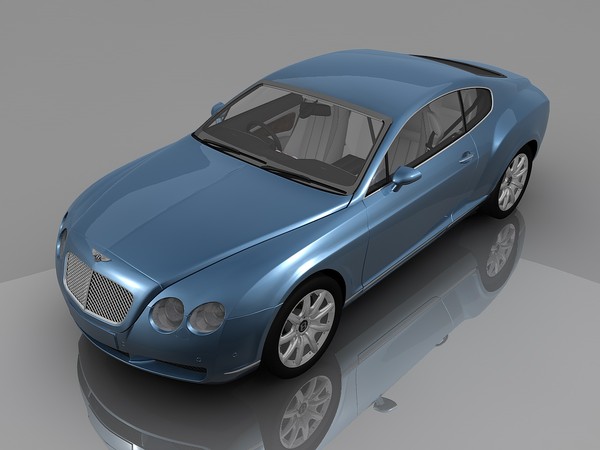 3d model bentley continental gt 2003 - Bentley Continental GT 2003 by TiRex3D