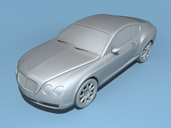 3d model bentley continental gt 2003 - Bentley Continental GT 2003 by TiRex3D