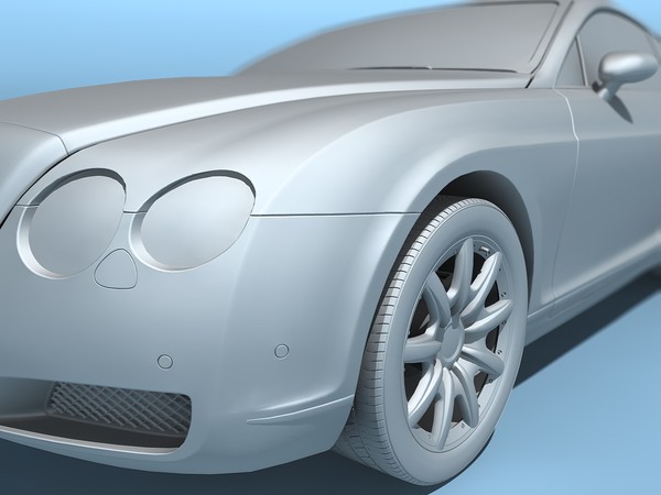3d model bentley continental gt 2003 - Bentley Continental GT 2003 by TiRex3D
