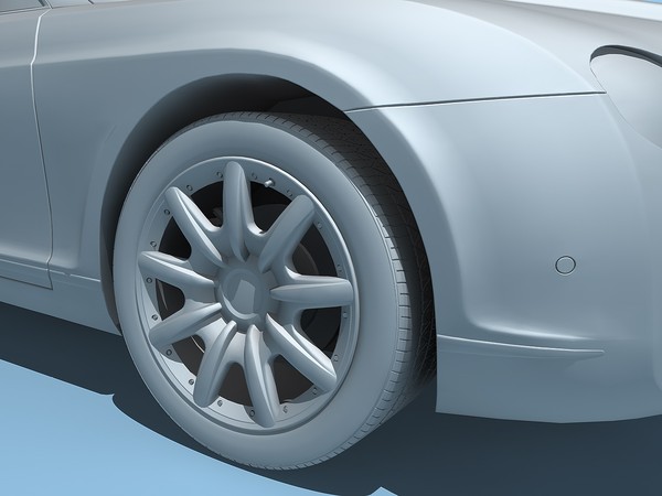 3d model bentley continental gt 2003 - Bentley Continental GT 2003 by TiRex3D