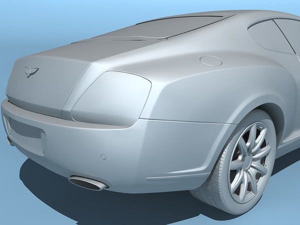 3d model bentley continental gt 2003 - Bentley Continental GT 2003 by TiRex3D
