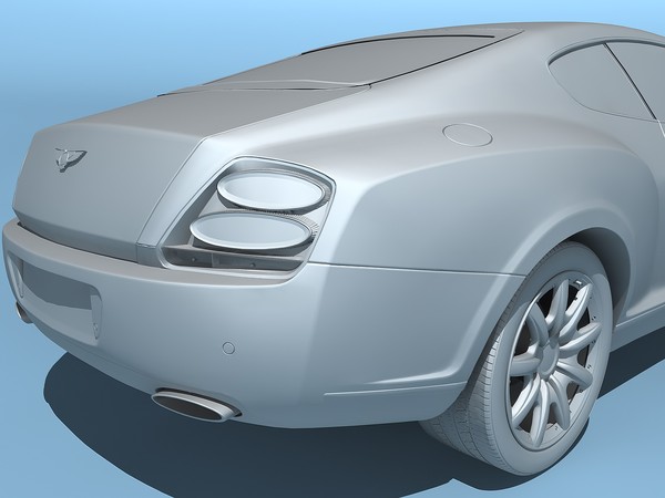 3d model bentley continental gt 2003 - Bentley Continental GT 2003 by TiRex3D