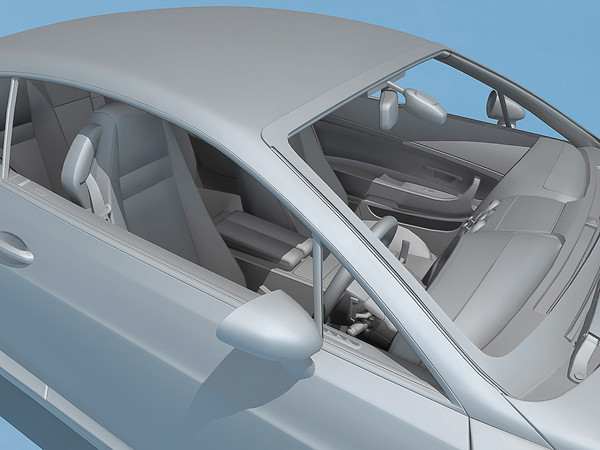 3d model bentley continental gt 2003 - Bentley Continental GT 2003 by TiRex3D