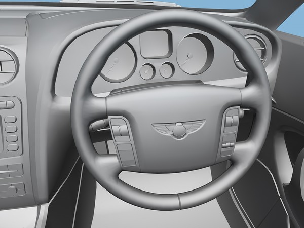 3d model bentley continental gt 2003 - Bentley Continental GT 2003 by TiRex3D