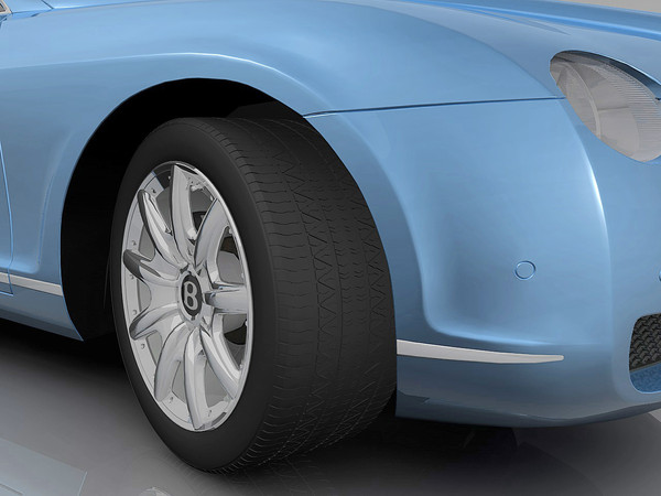 3d model bentley continental gt 2003 - Bentley Continental GT 2003 by TiRex3D