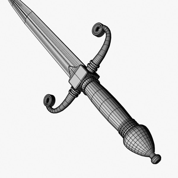 3ds stiletto misericorde - Stiletto by mostlysquare