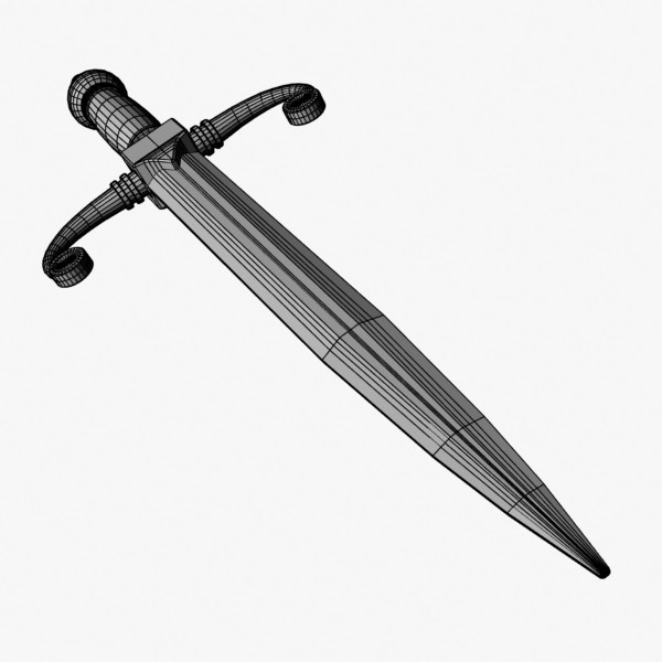 3ds stiletto misericorde - Stiletto by mostlysquare