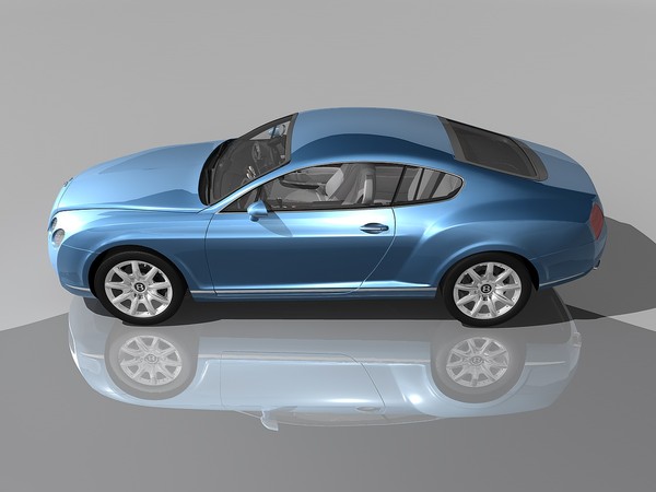 3d model bentley continental gt 2003 - Bentley Continental GT 2003 by TiRex3D