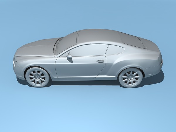 3d model bentley continental gt 2003 - Bentley Continental GT 2003 by TiRex3D