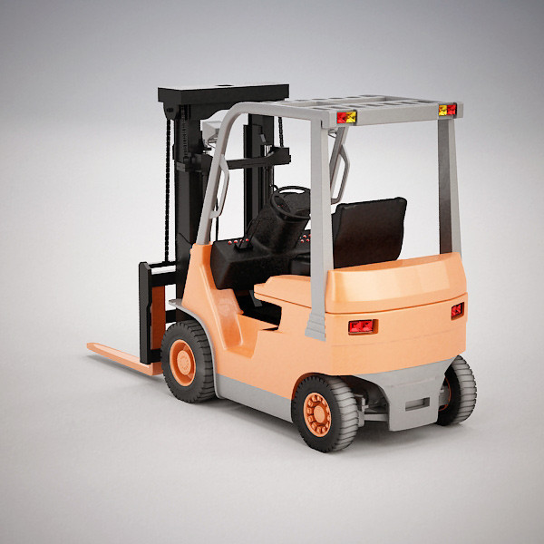 3d fork lift truck - Generic Forklift by QLEE