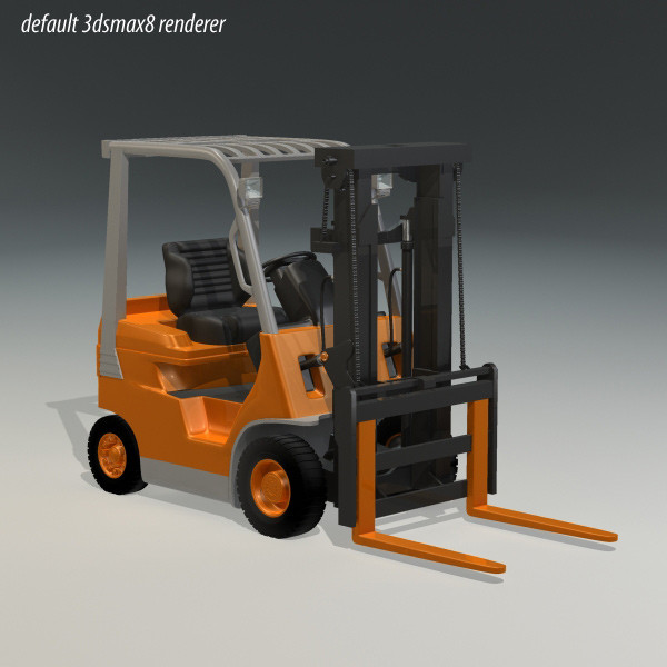 3d fork lift truck - Generic Forklift by QLEE