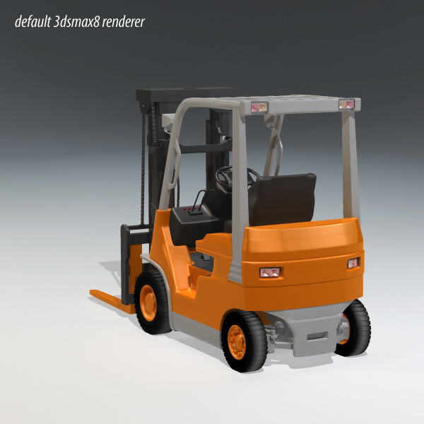 3d fork lift truck - Generic Forklift by QLEE