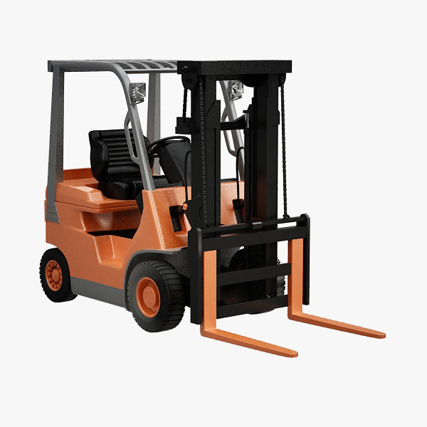 3d fork lift truck - Generic Forklift by QLEE