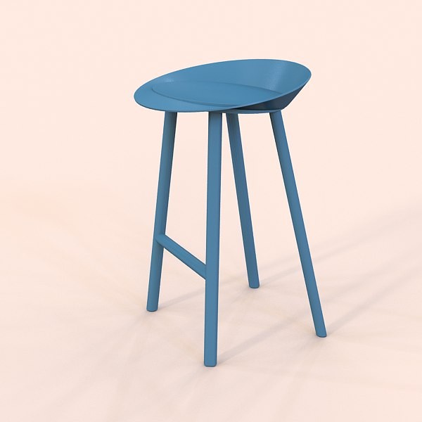 3ds max chair bar e15 - chair bar e15 st10 jean by zelosh