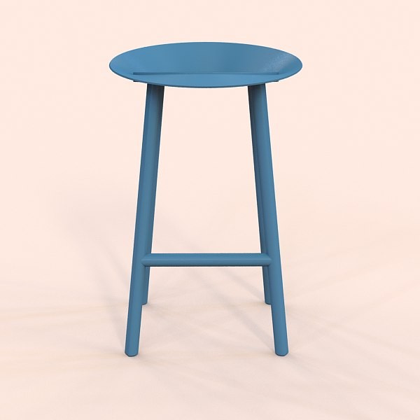3ds max chair bar e15 - chair bar e15 st10 jean by zelosh