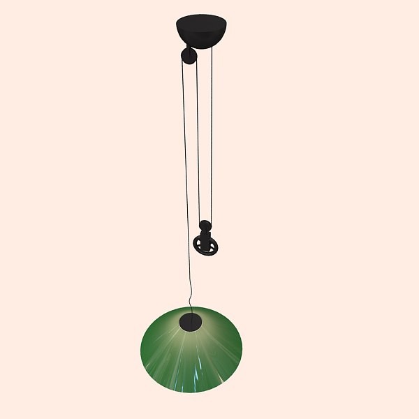 3d model light artemide aggregato - light artemide aggregato by zelosh