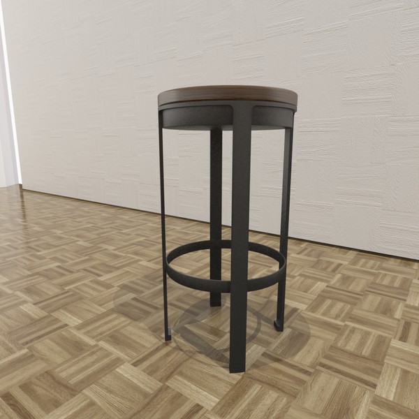 3d andros banyan barstool - Andros Banyan Stool by TheToastMaster