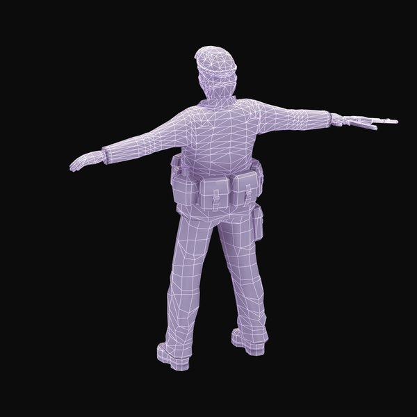 3ds islamic rigged - Terrorist-K_Rigged_Multi by ES3DStudios