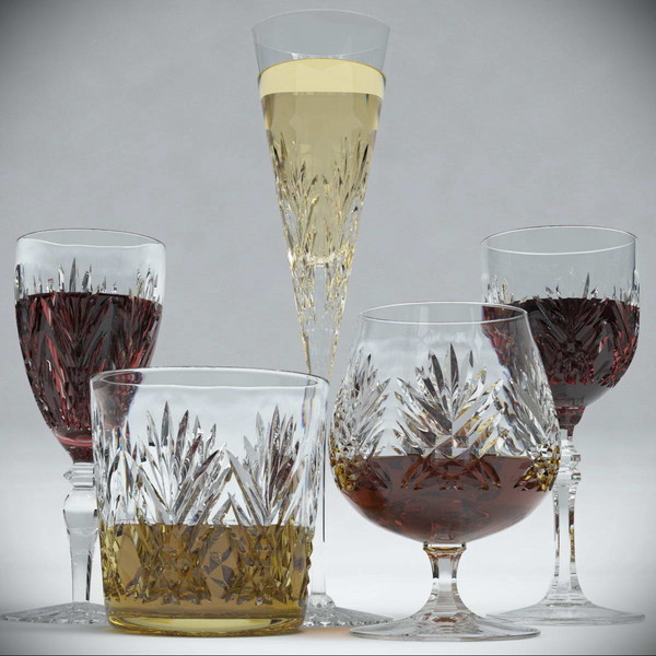 crystal glass lwo - Glass Collection by Gravistar