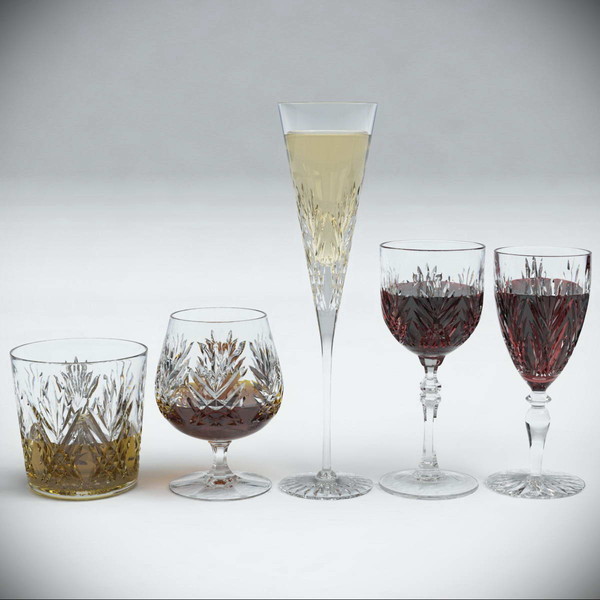 crystal glass lwo - Glass Collection by Gravistar