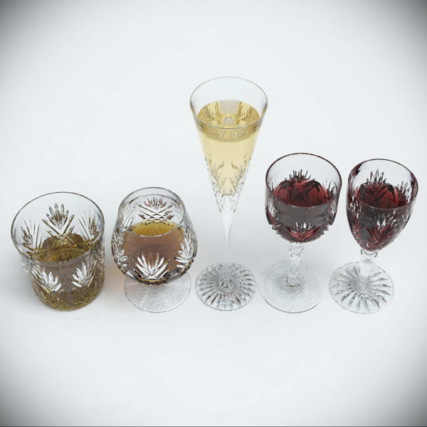 crystal glass lwo - Glass Collection by Gravistar