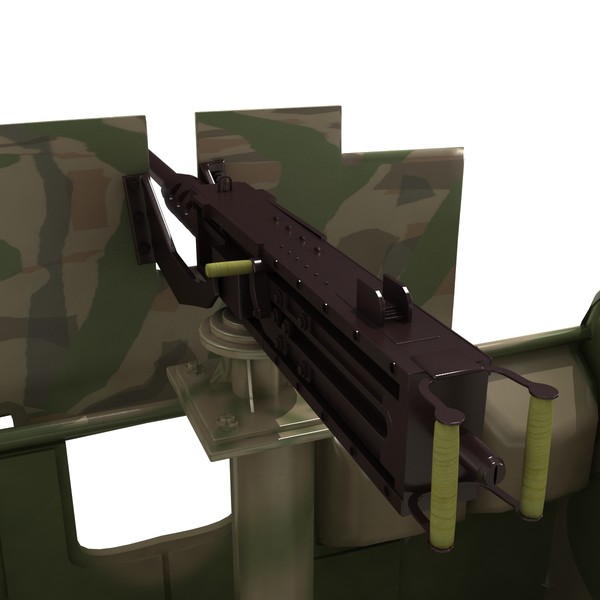 3d model small riverine craft patrol boat - Riverine Water Craft Patrol Boat by virtualciti