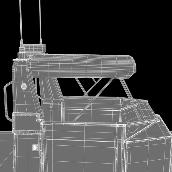 3d model small riverine craft patrol boat - Riverine Water Craft Patrol Boat by virtualciti