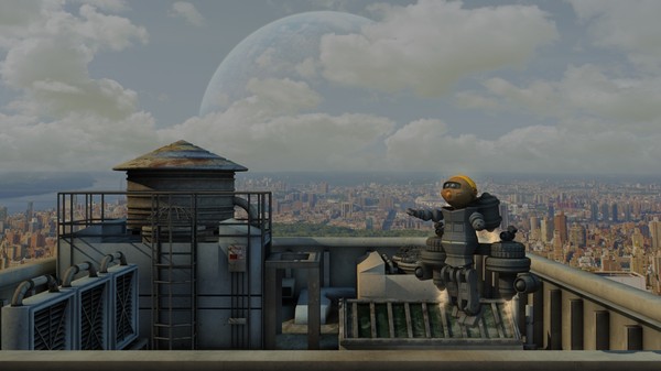 scene robot 3d model - Sci-Fi Morning... by KeremGogus