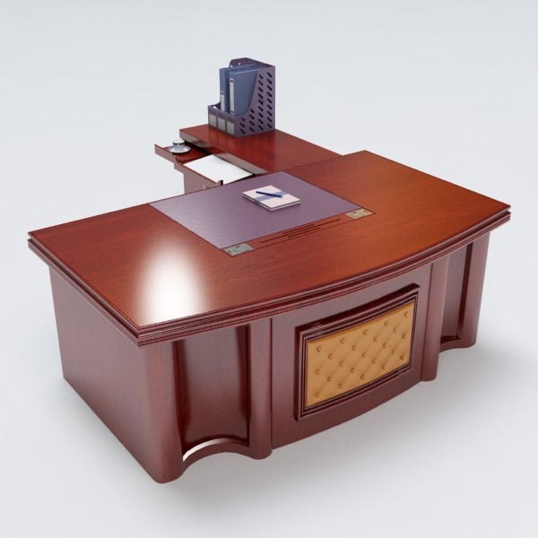 executive desk 02 3ds - Executive Desk 02 by sabah_au
