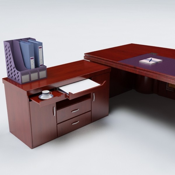 executive desk 02 3ds - Executive Desk 02 by sabah_au