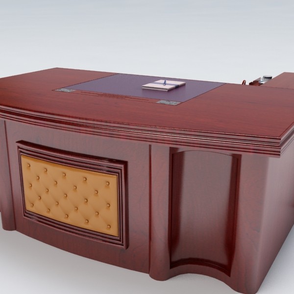 executive desk 02 3ds - Executive Desk 02 by sabah_au