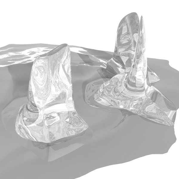 free c4d model ice crystal - Ice Crystals by KeremGogus