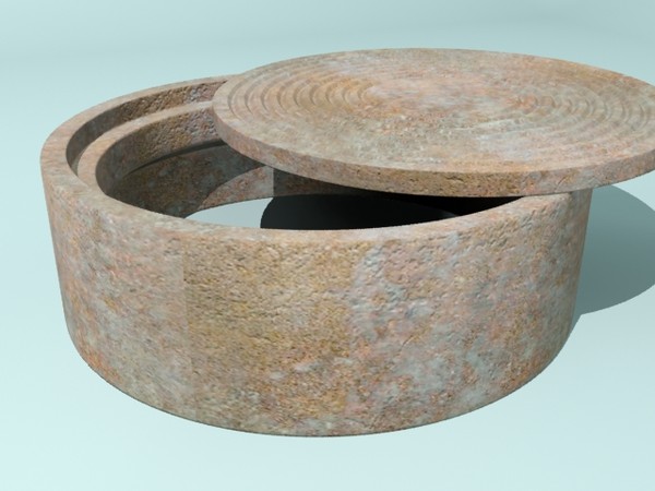 3d model manhole sewer hole - Manhole / Sewer by christiano247