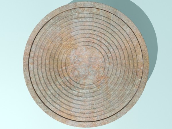 3d model manhole sewer hole - Manhole / Sewer by christiano247