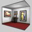 set of picture or art frames
