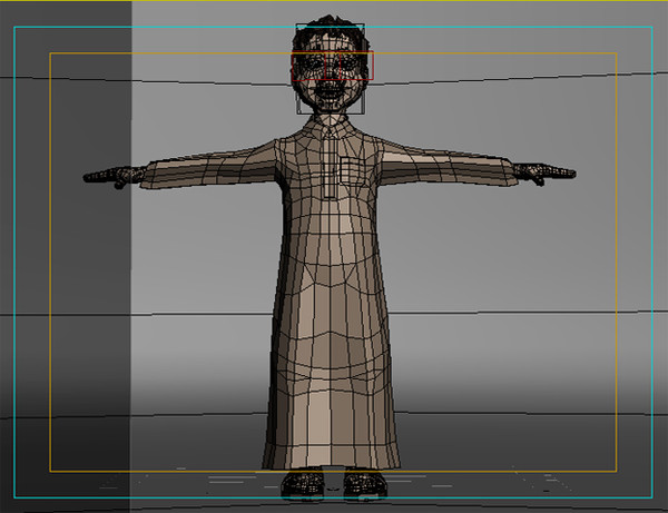 3d arabic boy - Arabic Boy by saffan