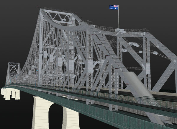 story bridge 3ds - Story Bridge by KangaroOz 3D