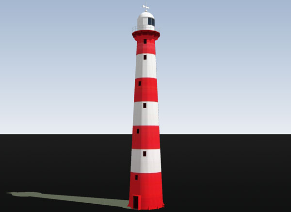 point moore lighthouse 3ds - The Moore Point Lighthouse by KangaroOz 3D