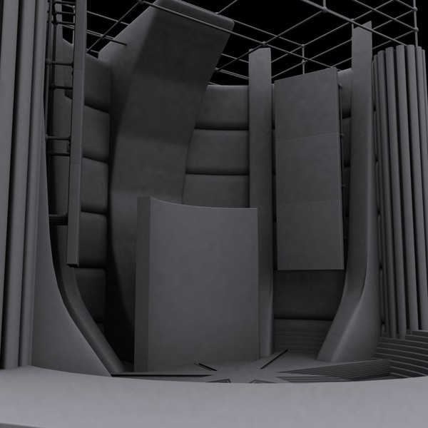 3dsmax concert stage - Concert Stage... by KeremGogus